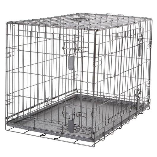 Dogit Two Door Wire Home Crates with divider - Available in XS, S, M, L, XL & XXL
