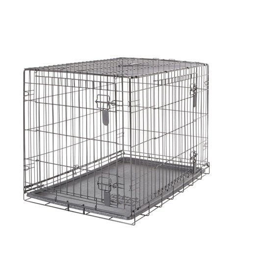 Dogit Two Door Wire Home Crates with divider - Available in XS, S, M, L, XL & XXL