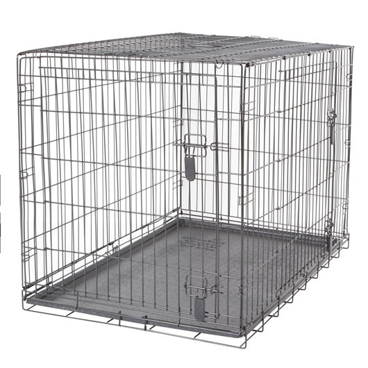 Dogit Two Door Wire Home Crates with divider - Available in XS, S, M, L, XL & XXL
