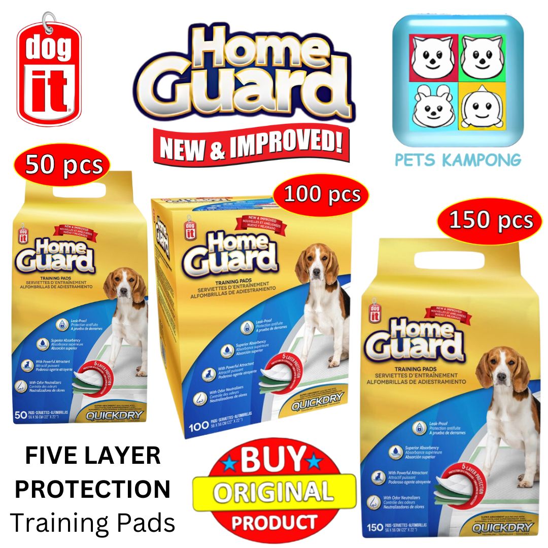 Dogit Home Guard Training Pads Value Pack 150pc (70598)