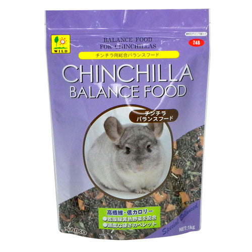 Wild Chinchilla Balance Food 1kg [WD748]