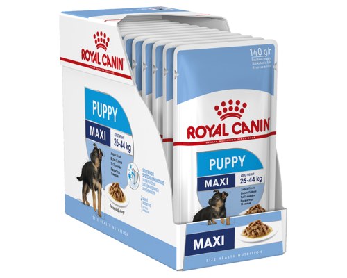 Royal Canin - Canine Maxi Puppy Pouch 10pcs - 140g