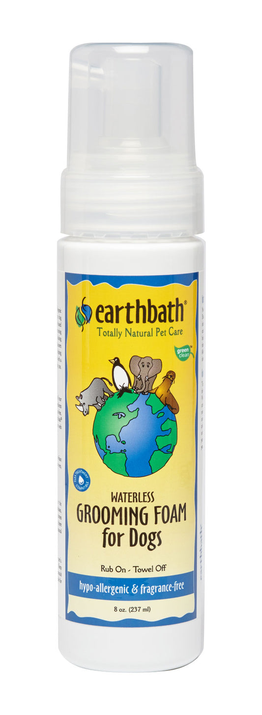 Earthbath Grooming Foam Dog Hypo-Allergenic 8oz