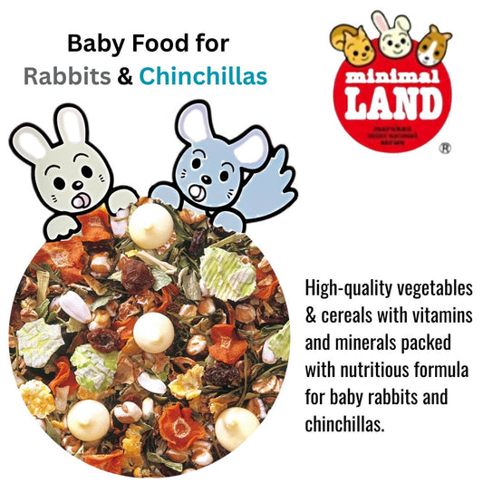Marukan Baby Food for Rabbits & Chinchillas 600g (MR532)