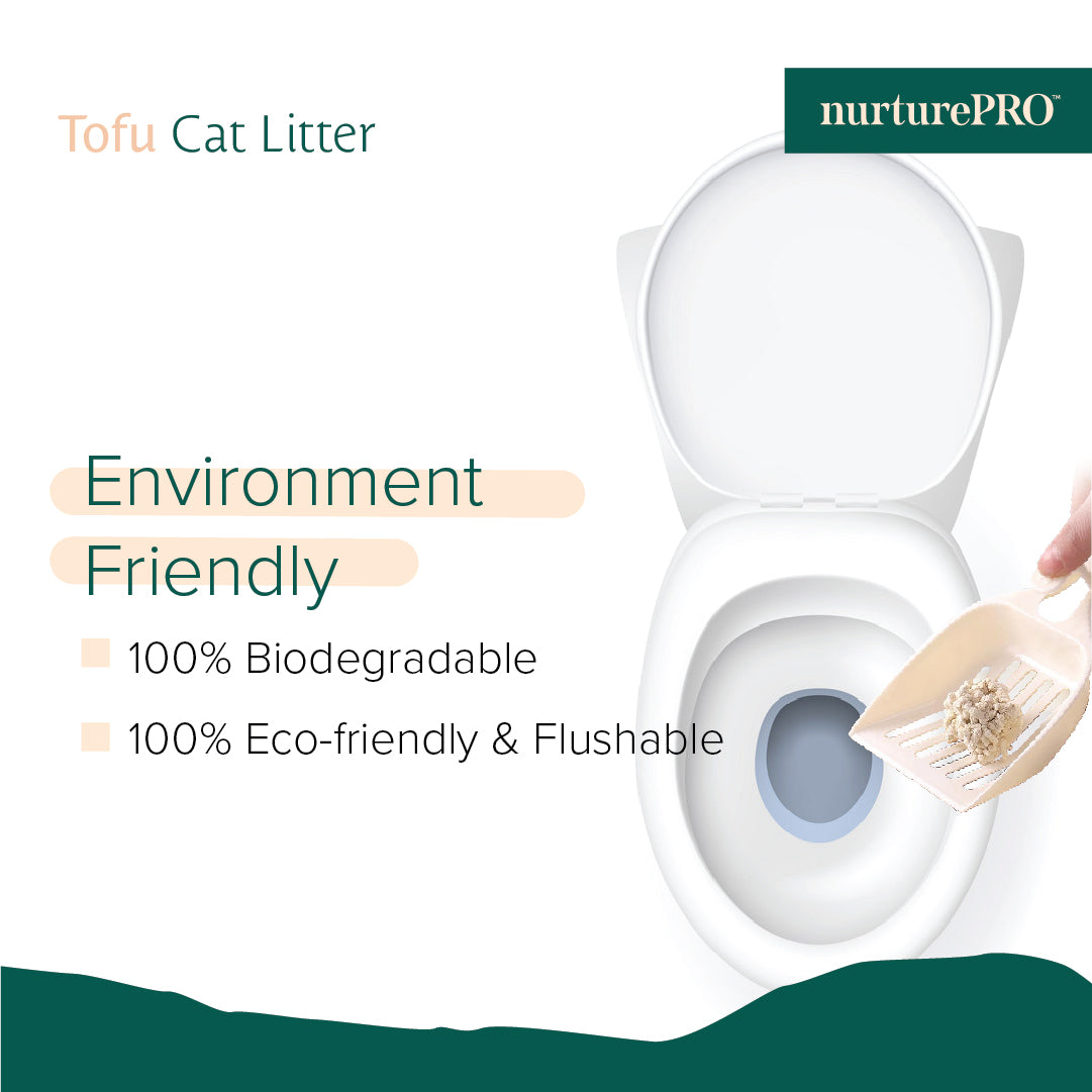 Nurture Pro Cat Tofu Litter Green Tea 6 L x 6 Bags