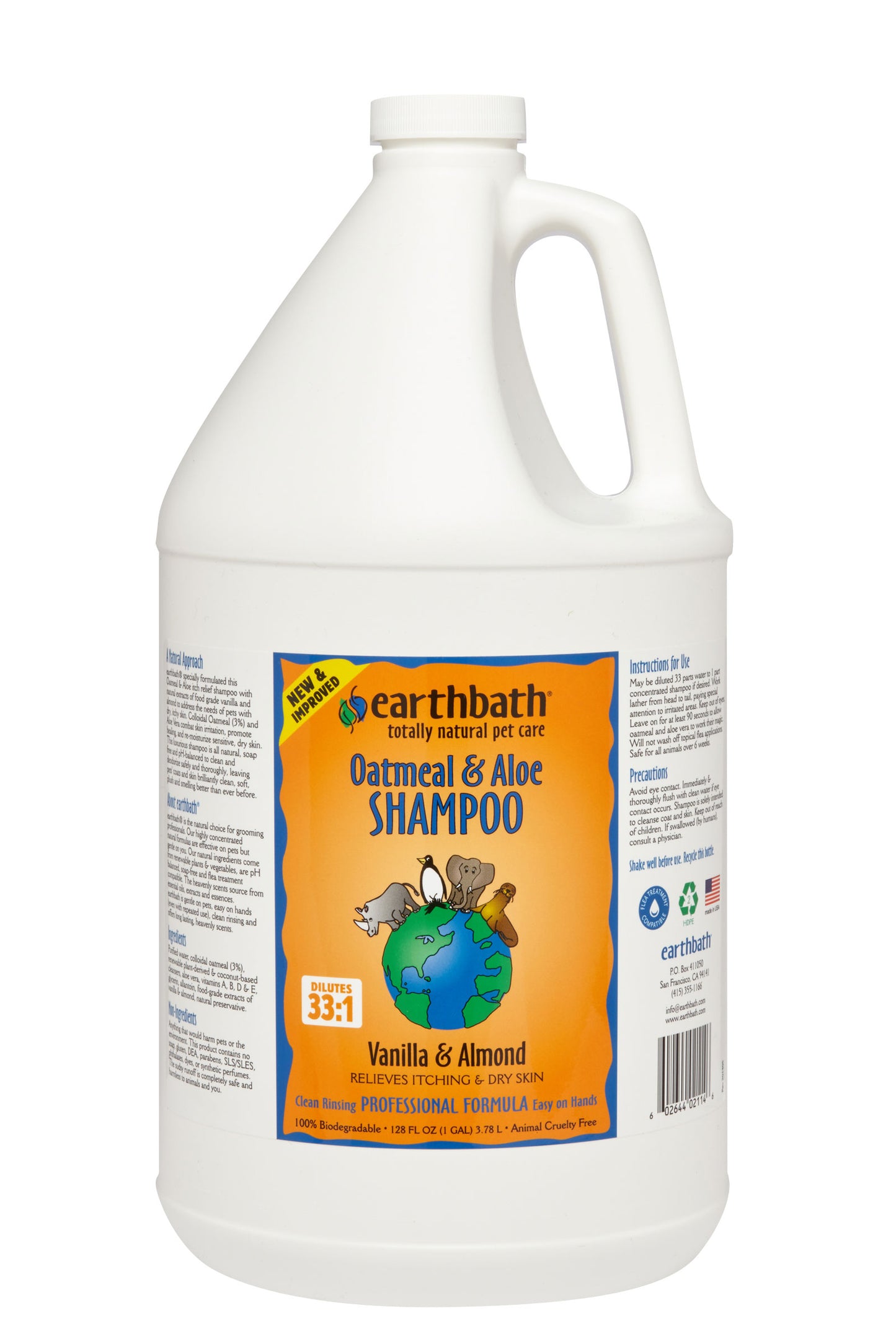 Earthbath Shampoo Oatmeal & Aloe