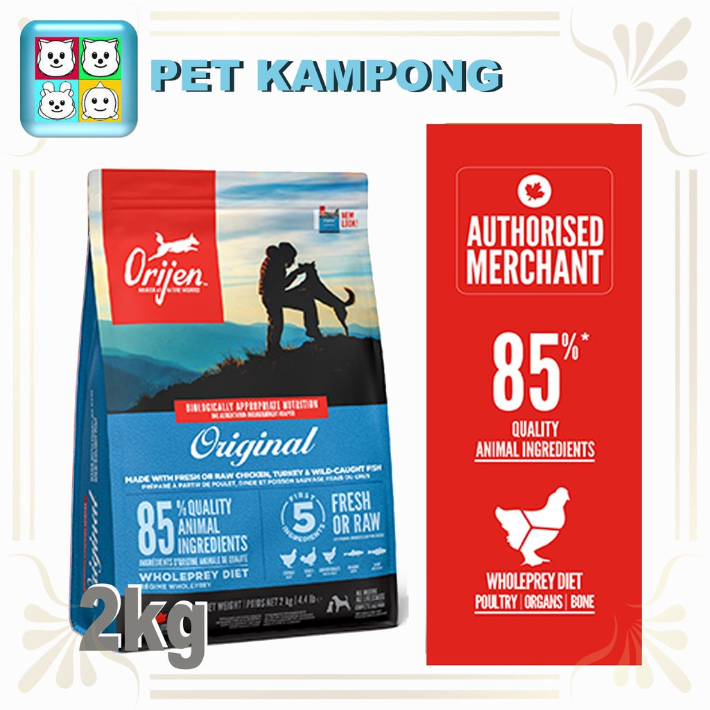 Orijen Dog Original 2kg (Buy 2> extra 5% off)