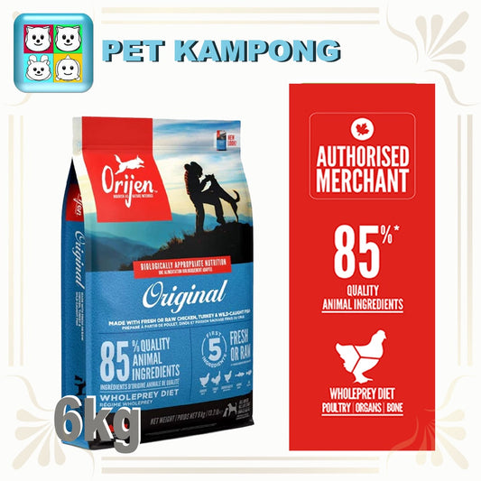Orijen Dog Original 6kg (Buy 2> extra 5% off)