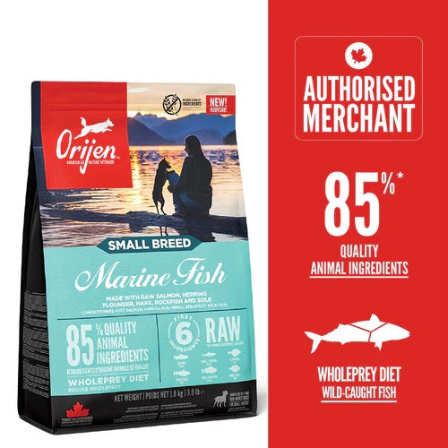 Orijen Dog Small Breed Marine Fish 1.8kg (Buy 2> extra 5% off)