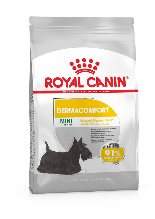 Royal Canin - Canine Mini DermaComfort - 3 Sizes