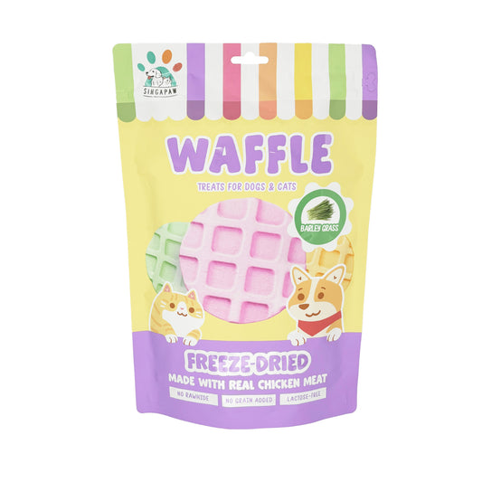 Singapaw Dogs & Cats Treats Freeze-Dried Waffle