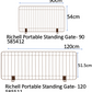 Richell Portable Standing Gate - 120
