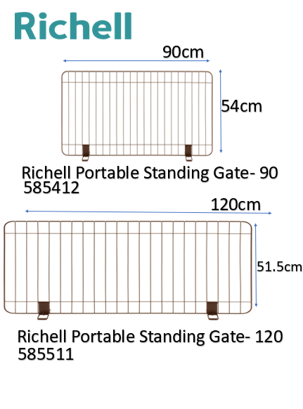 Richell Portable Standing Gate - 120
