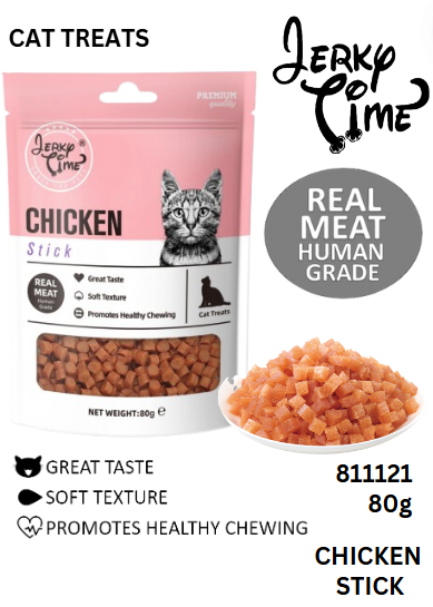 Jerky Time Chicken Stick for Cats 80g (JT811121)