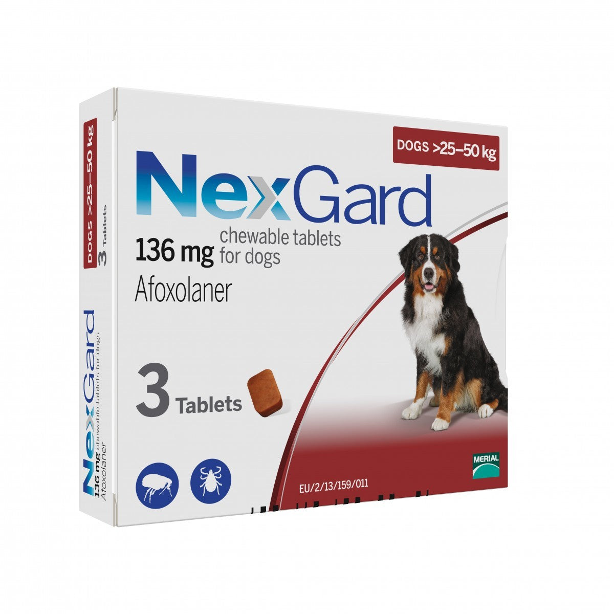 NexGard Chews For X-Large Dogs 25-50kg - 3 & 6 Tablets – Pets Kampong SG