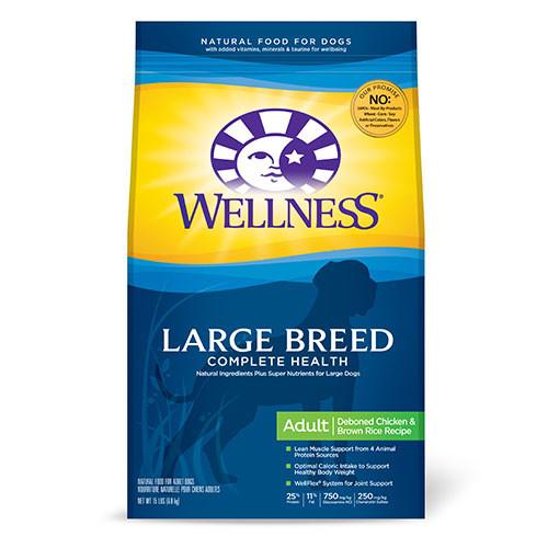 Wellness Complete Health Large Breed - Available in 30lbs
